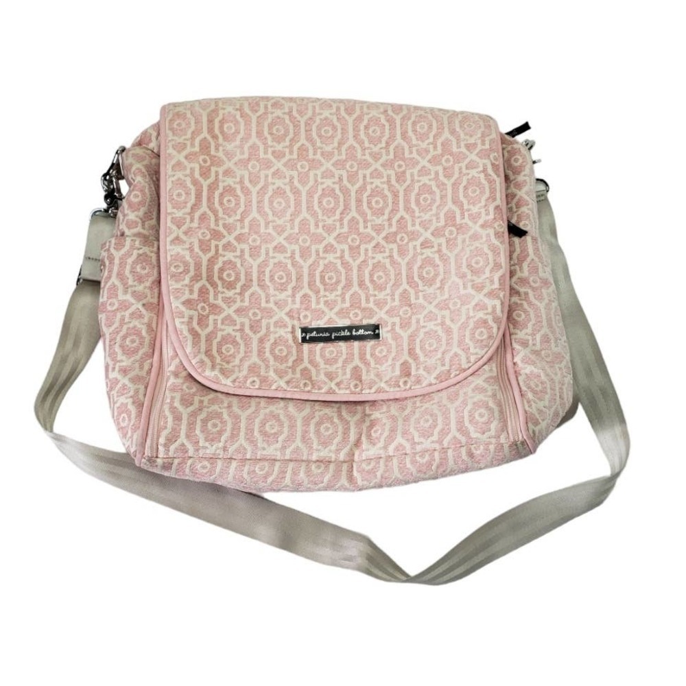 Petunia Pickle Bottom Boxy Backpack‎ Diaper Bag Sweet Pose Pink